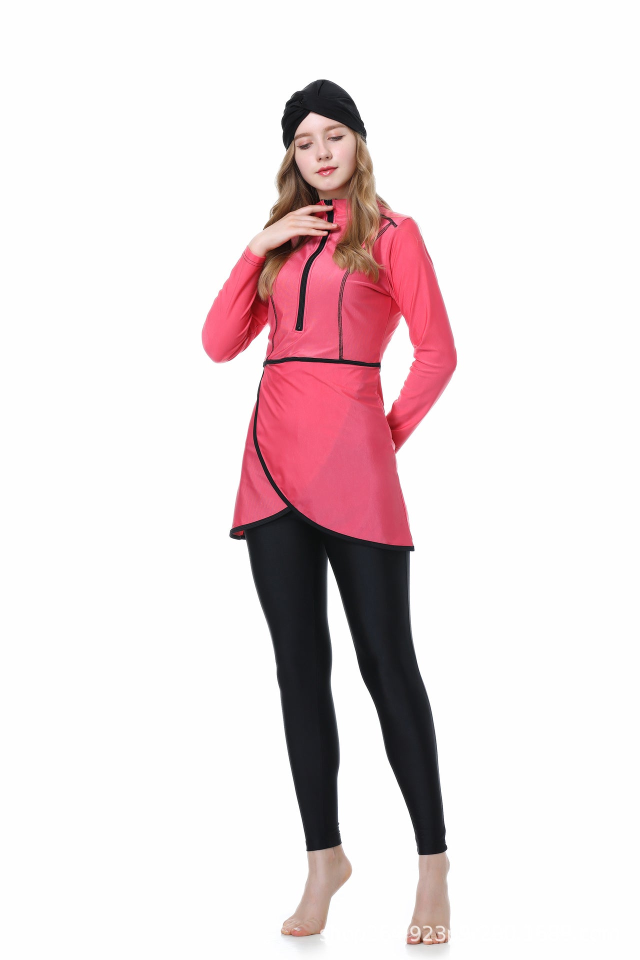 Full Coverage Three-Piece Islamic Swimsuit Set