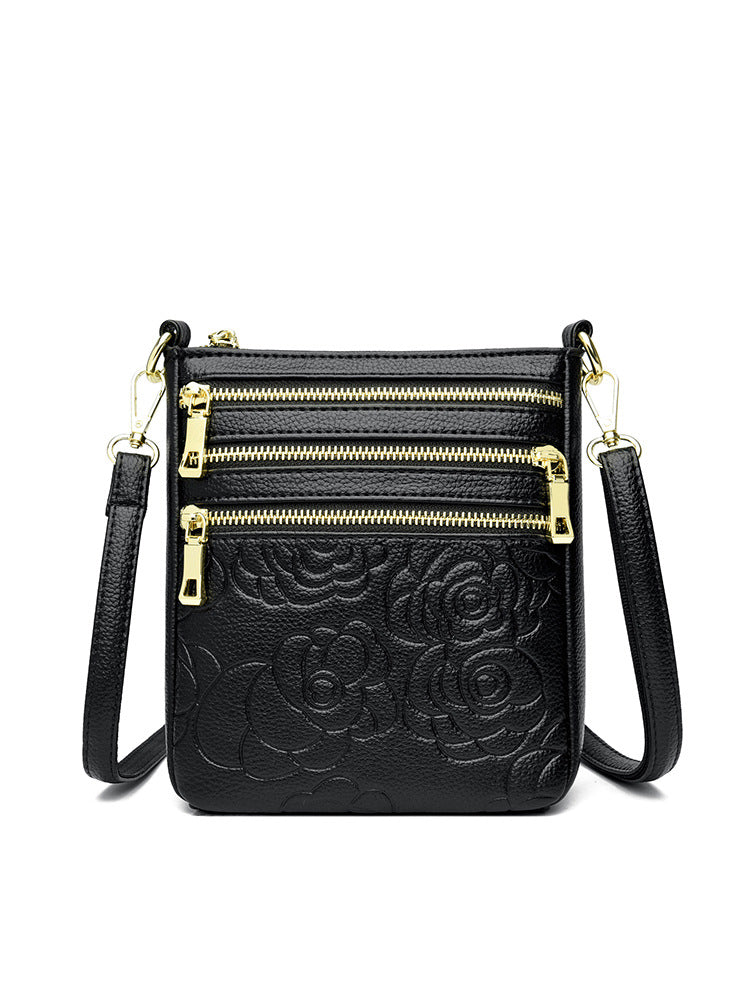 Five-layer Mobile Phone Bag Fashion All-match Shoulder Crossbody