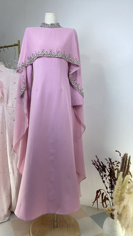 Embellished Cape Abaya
