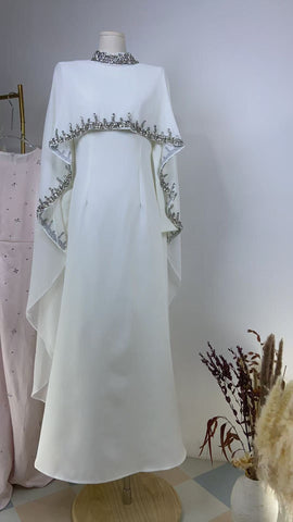 Embellished Cape Abaya