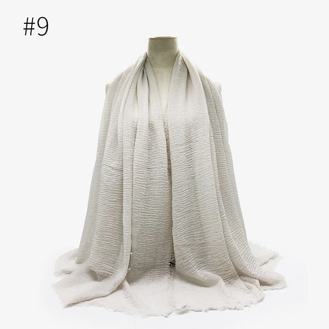 Crinkle Cotton Scarf