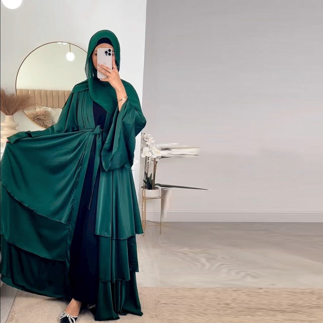 Ruffled Abaya