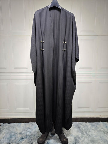 Striped Casual Abaya
