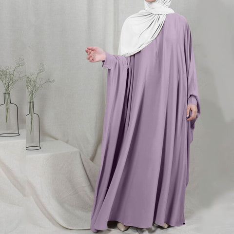2-Piece Hooded Hijab & Abaya Set | Full Coverage Ramadan & Eid Prayer Gown