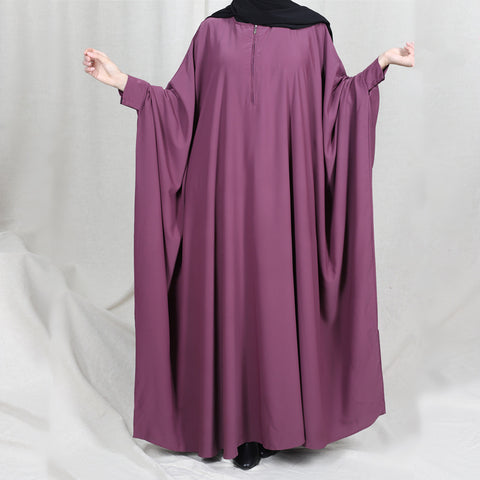 2-Piece Hooded Hijab & Abaya Set | Full Coverage Ramadan & Eid Prayer Gown