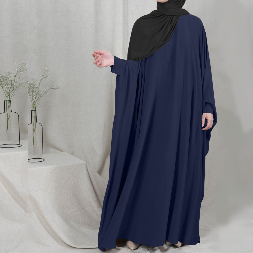 2-Piece Hooded Hijab & Abaya Set | Full Coverage Ramadan & Eid Prayer Gown