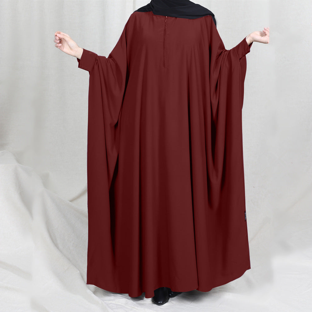 2-Piece Hooded Hijab & Abaya Set | Full Coverage Ramadan & Eid Prayer Gown