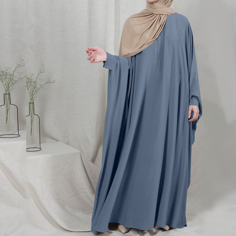 2-Piece Hooded Hijab & Abaya Set | Full Coverage Ramadan & Eid Prayer Gown