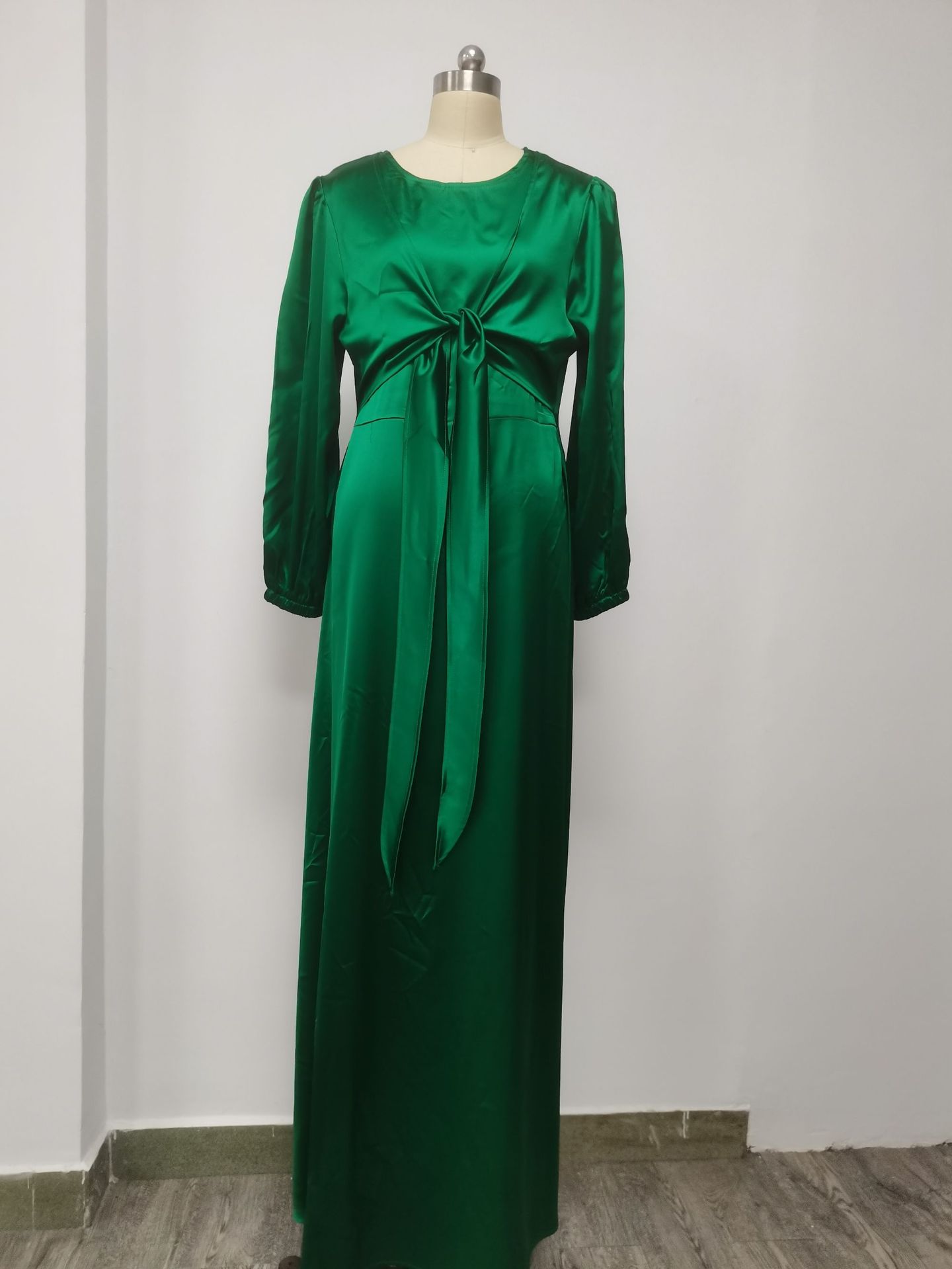 Satin Abaya Dress