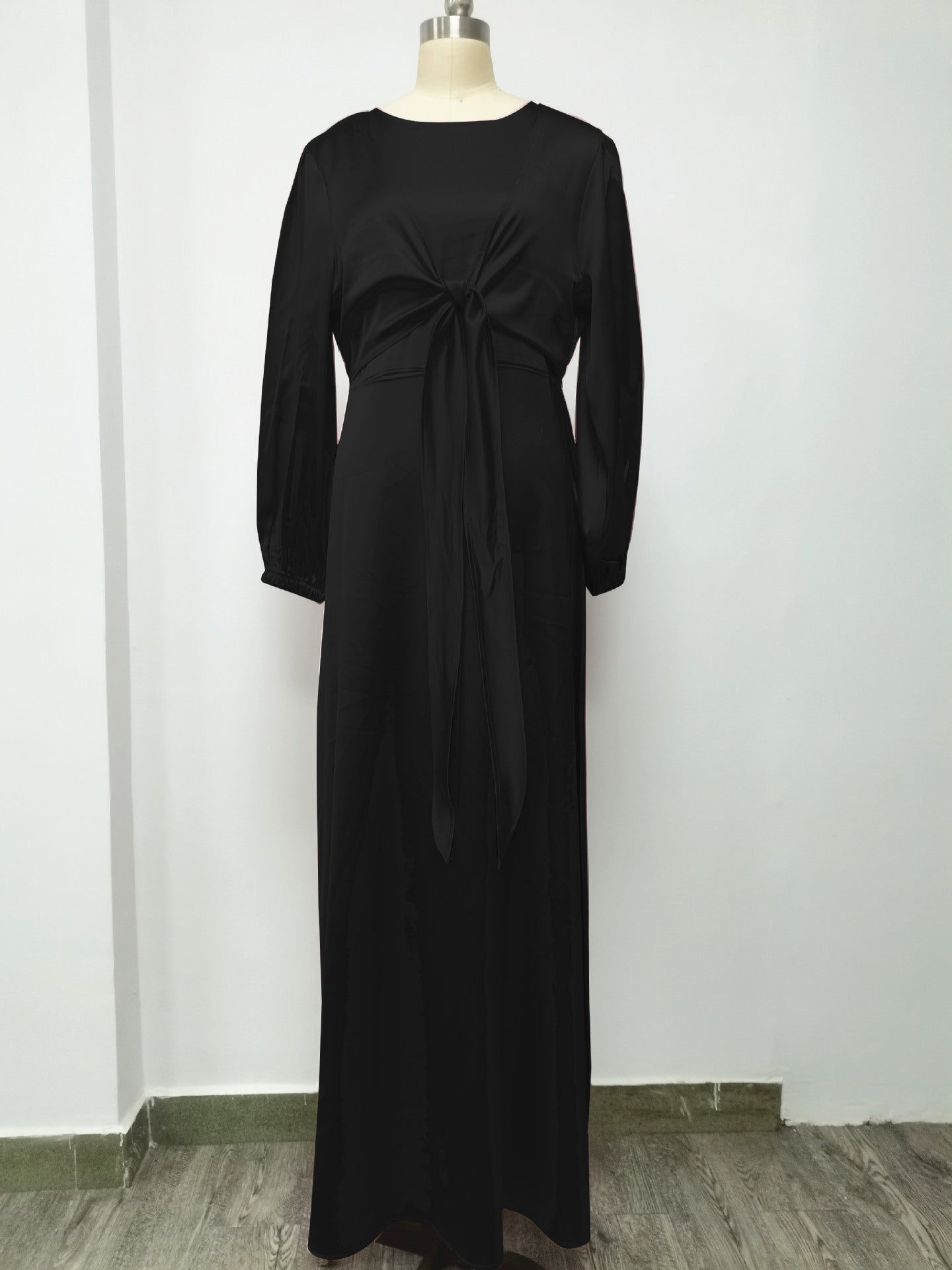 Satin Abaya Dress
