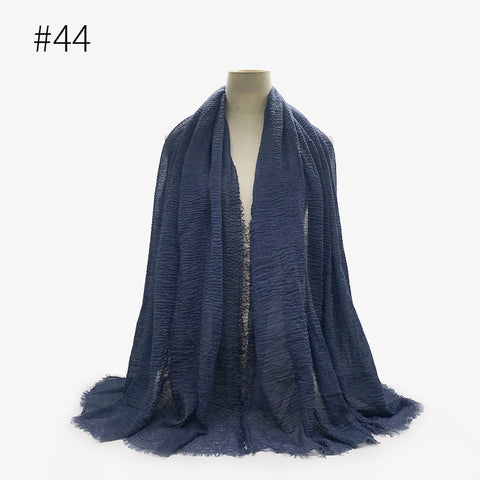 Crinkle Cotton Scarf