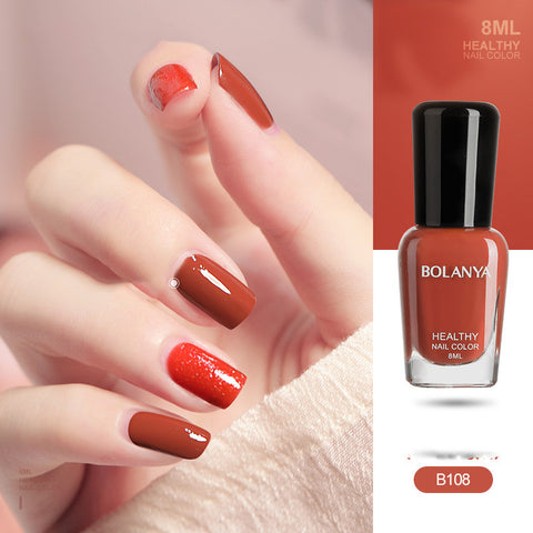 Water-Based Nail Polish Free Of Baking Can Be Torn Off, Quick Drying And Lasting