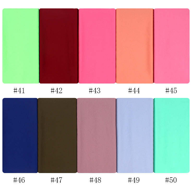 Luxury Pearl Chiffon Hijab | Premium Breathable Long Wrap Scarf