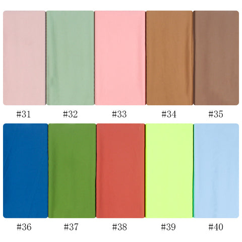 Luxury Pearl Chiffon Hijab | Premium Breathable Long Wrap Scarf