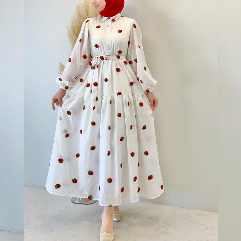 Fruit Print Dresses