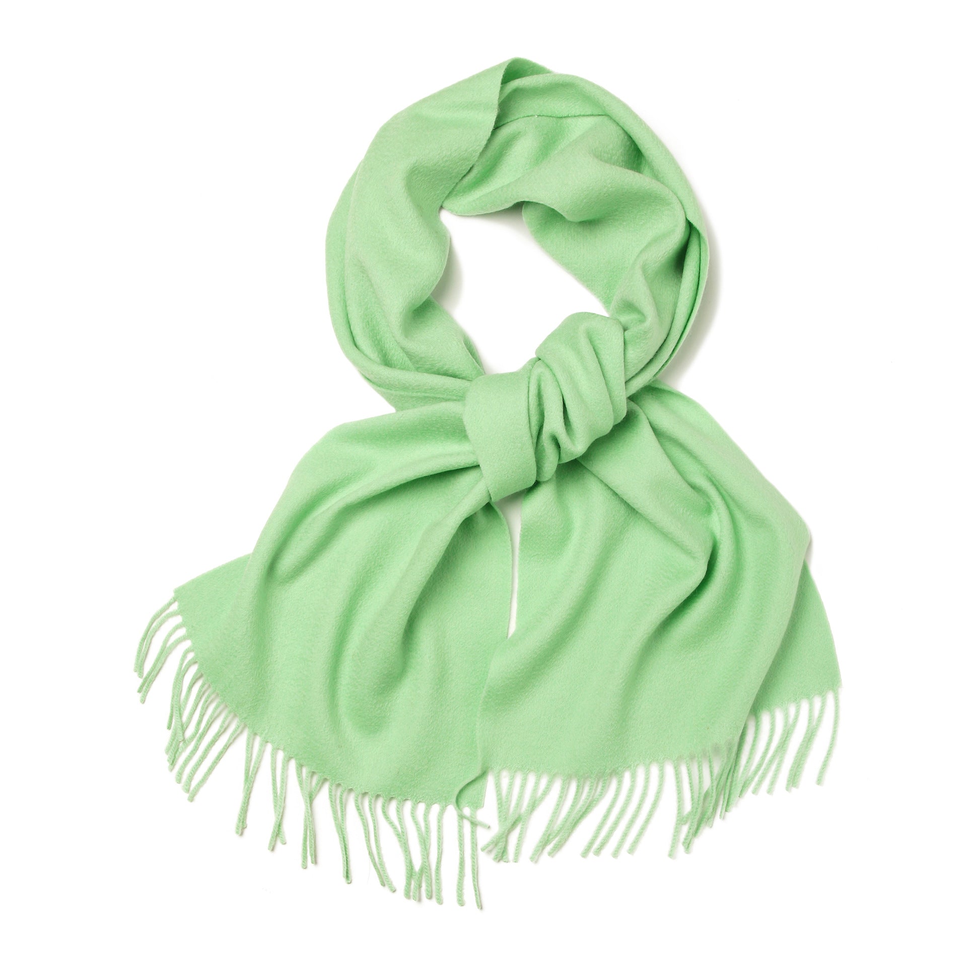 Inner Mongolia Full Wool Shawl Scarf Women's Plain Wool Scarf