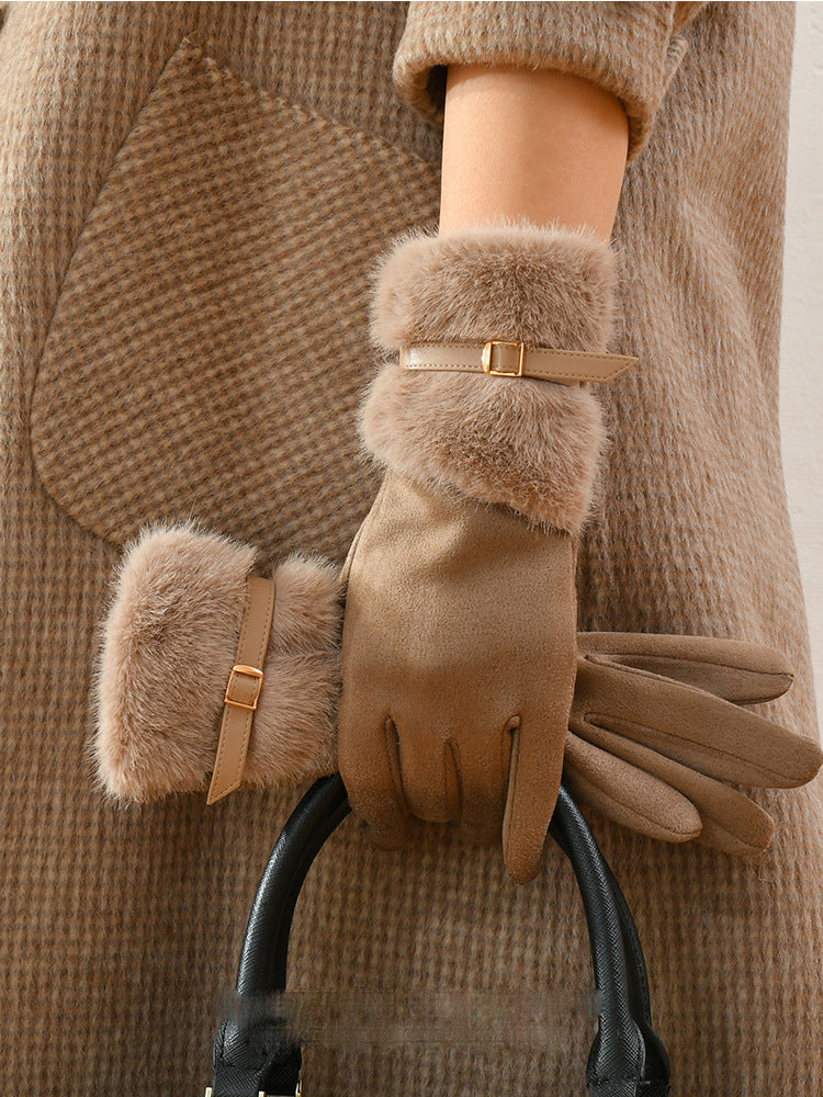 Gloves With A Fleece Lining For Extra Warmth And Insulation