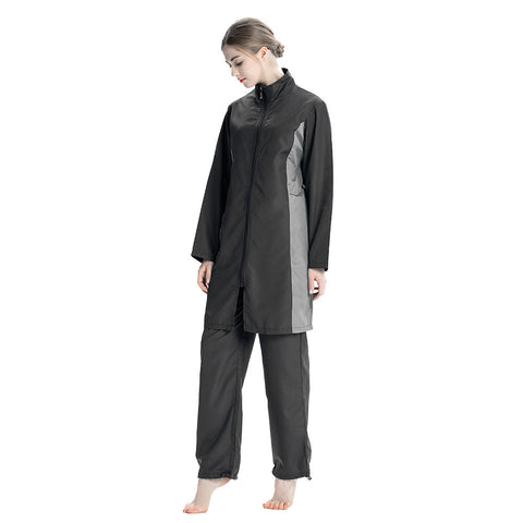 Three-Piece Modest Swimsuit