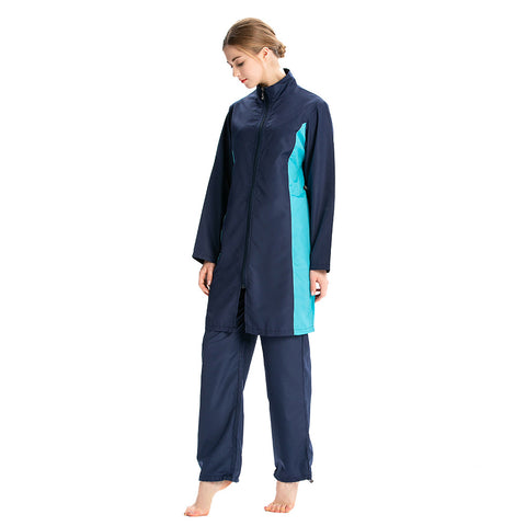 Three-Piece Modest Swimsuit