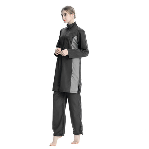 Three-Piece Modest Swimsuit