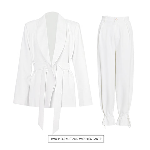 White suit