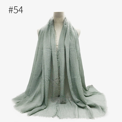 Crinkle Cotton Scarf