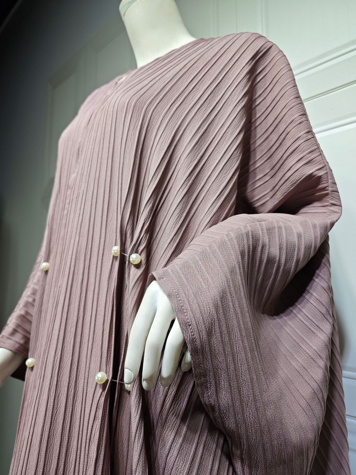Striped Casual Abaya