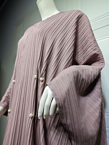 Striped Casual Abaya