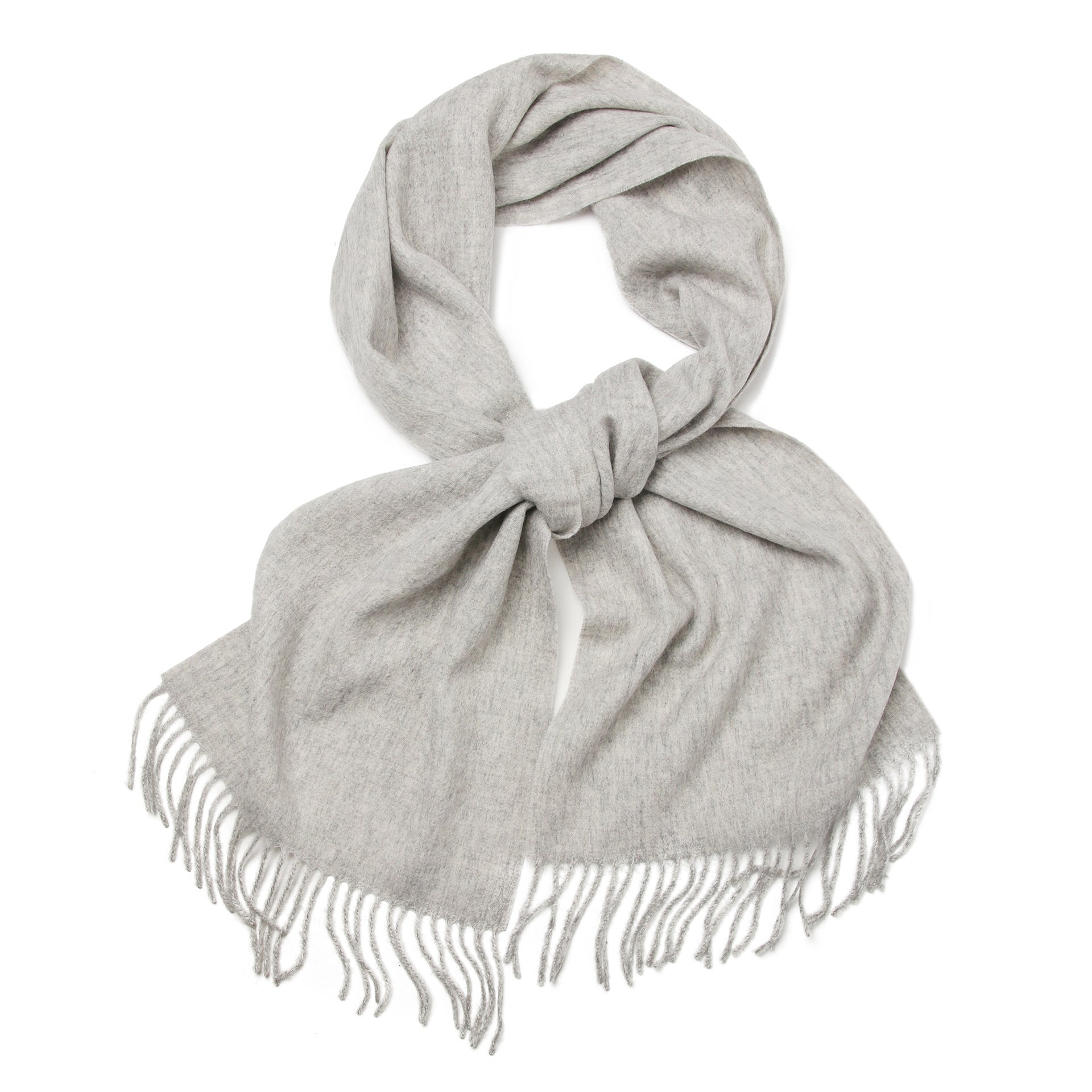 Inner Mongolia Full Wool Shawl Scarf Women's Plain Wool Scarf