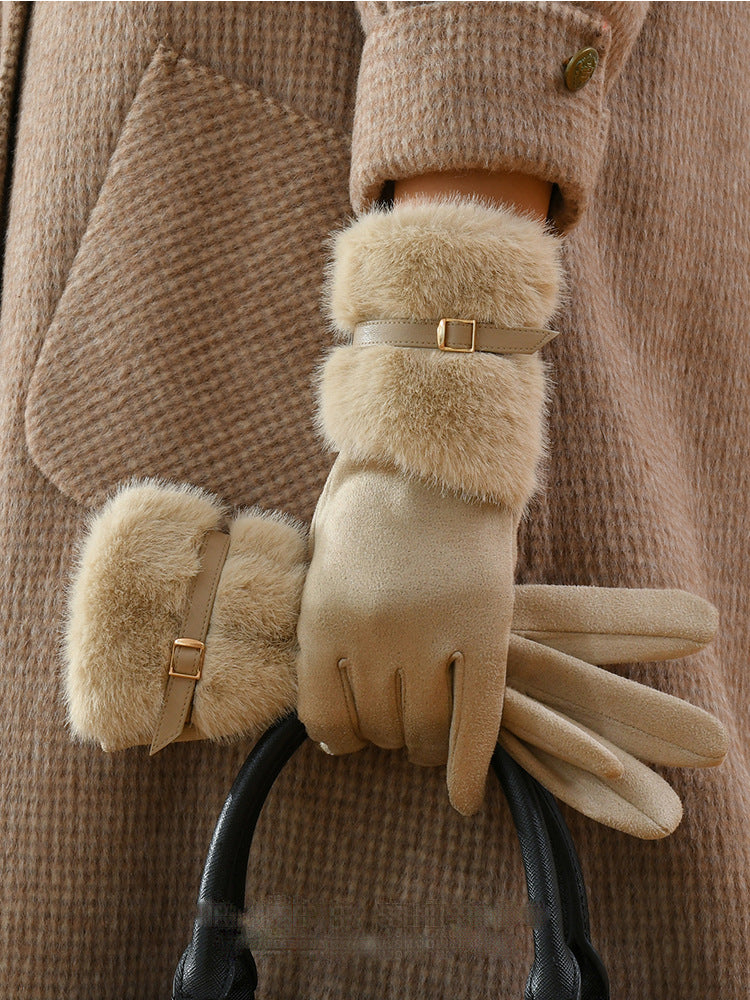 Gloves With A Fleece Lining For Extra Warmth And Insulation
