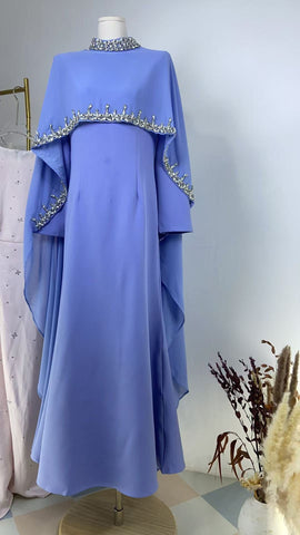 Embellished Cape Abaya