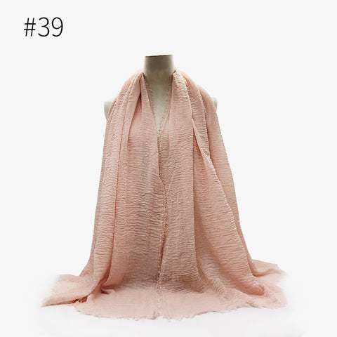 Crinkle Cotton Scarf