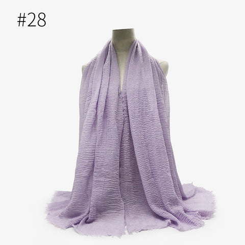 Crinkle Cotton Scarf