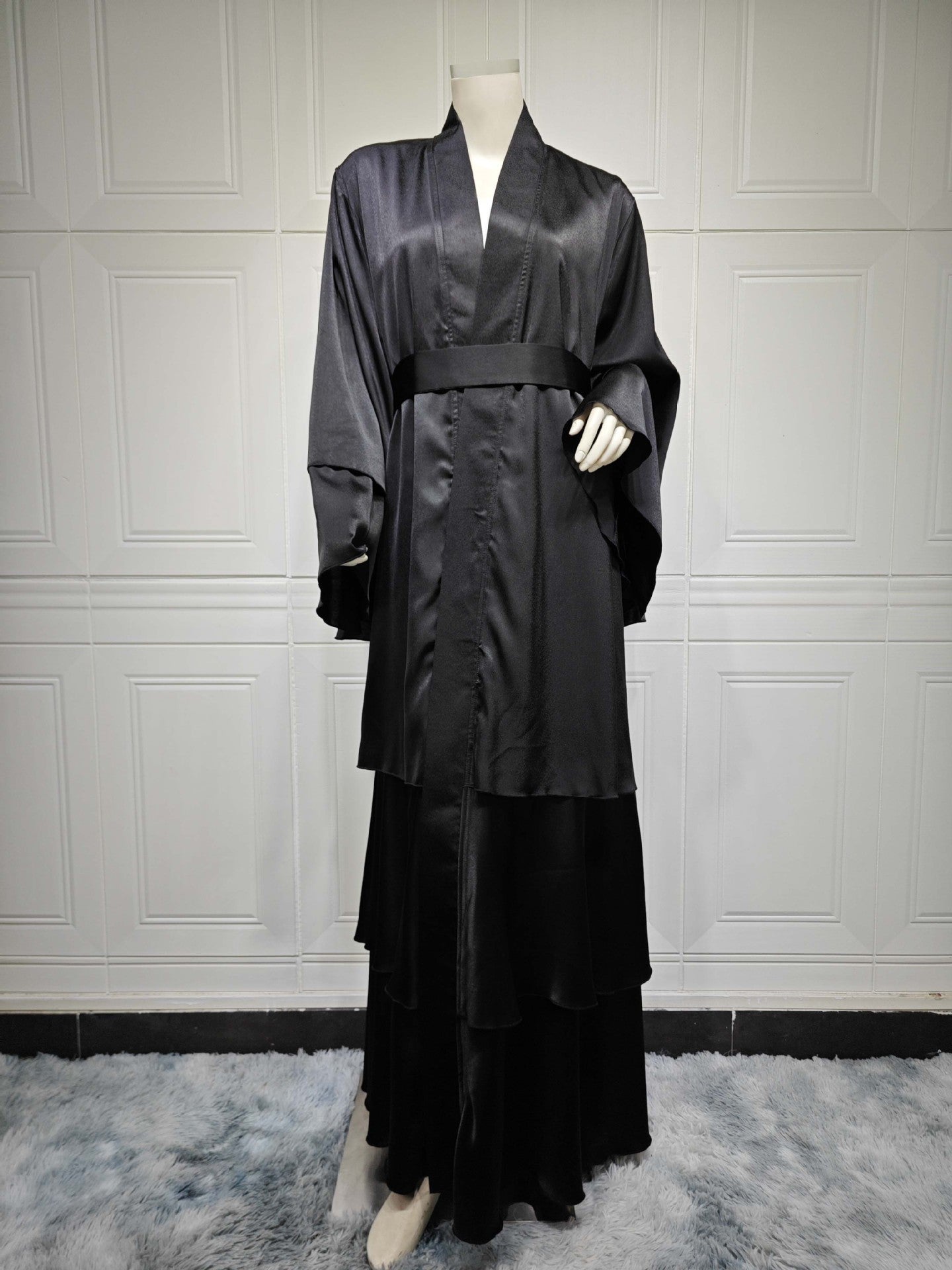 Ruffled Abaya
