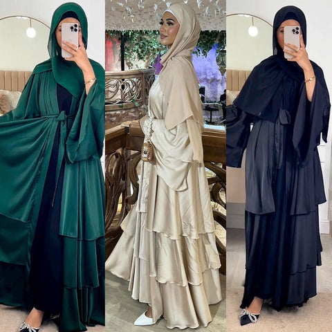 Ruffled Abaya