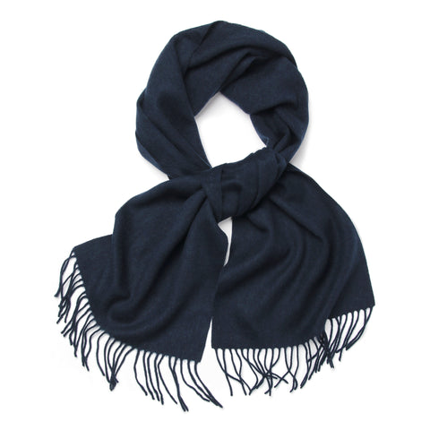 Inner Mongolia Full Wool Shawl Scarf Women's Plain Wool Scarf