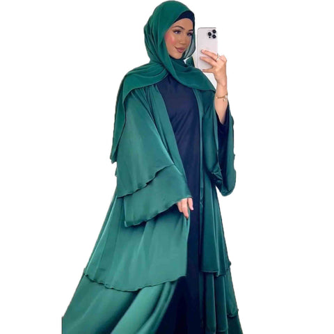 Ruffled Abaya