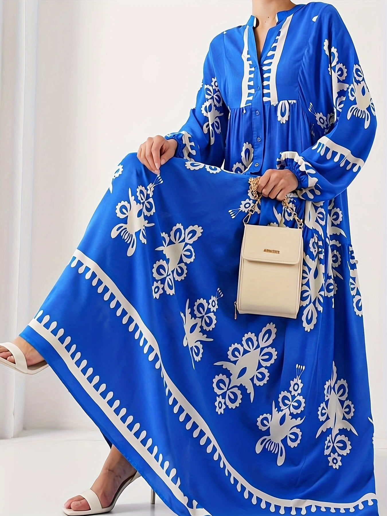 Casual Long Sleeves Minimalist Dress