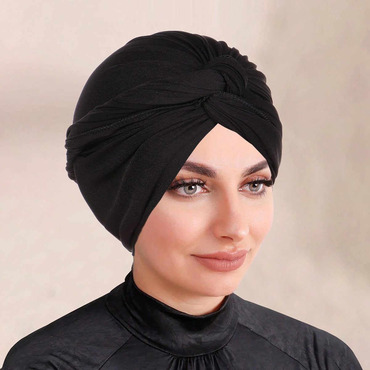 Solid-color Hijab Headscarf - Turban