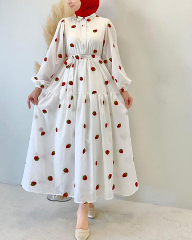 Fruit Print Dresses