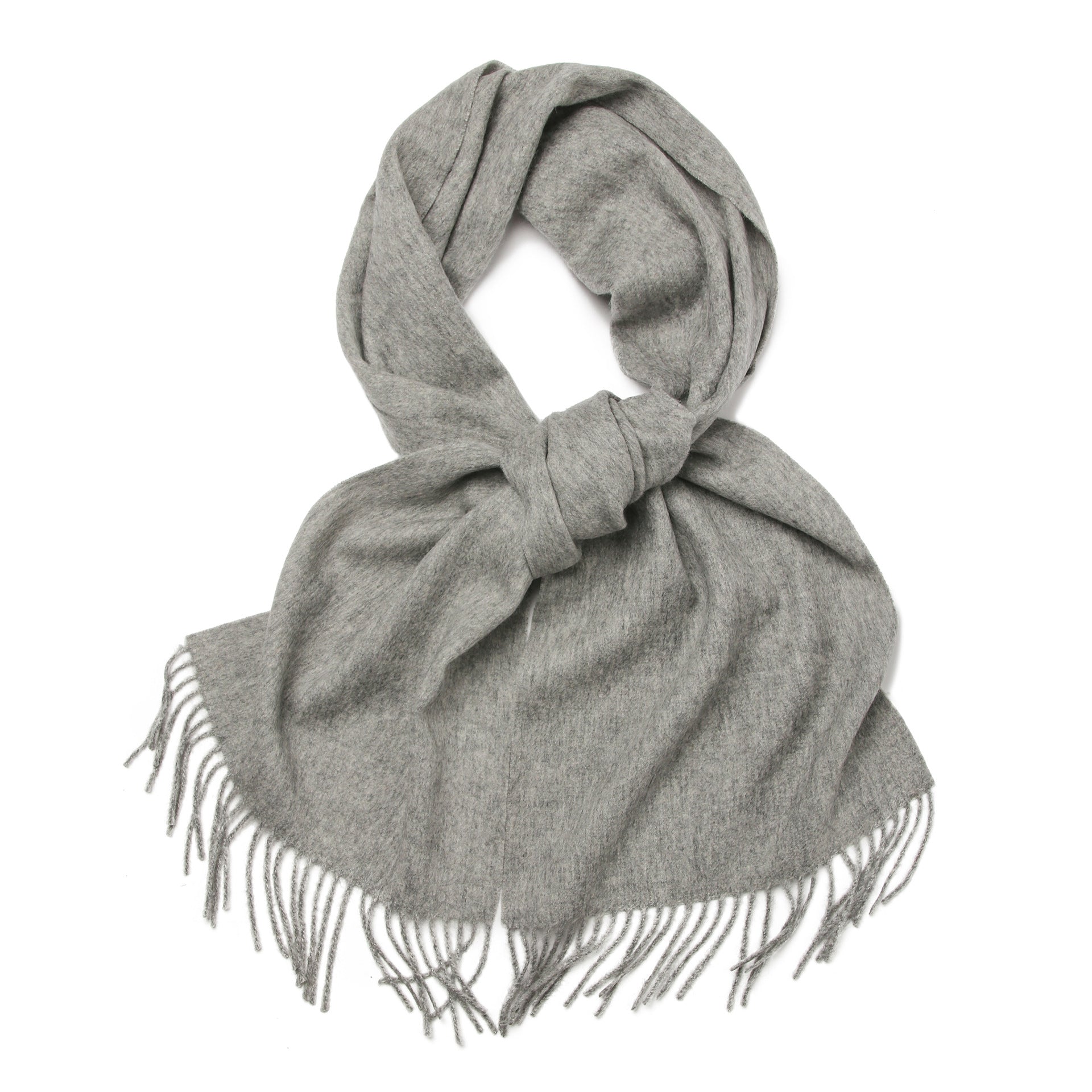 Inner Mongolia Full Wool Shawl Scarf Women's Plain Wool Scarf