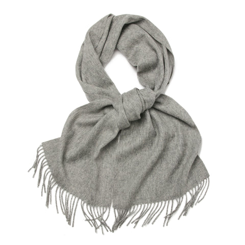 Inner Mongolia Full Wool Shawl Scarf Women's Plain Wool Scarf