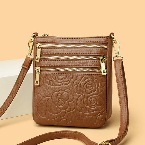Five-layer Mobile Phone Bag Fashion All-match Shoulder Crossbody