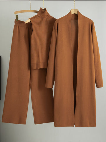 3pcs  Knitted Suits