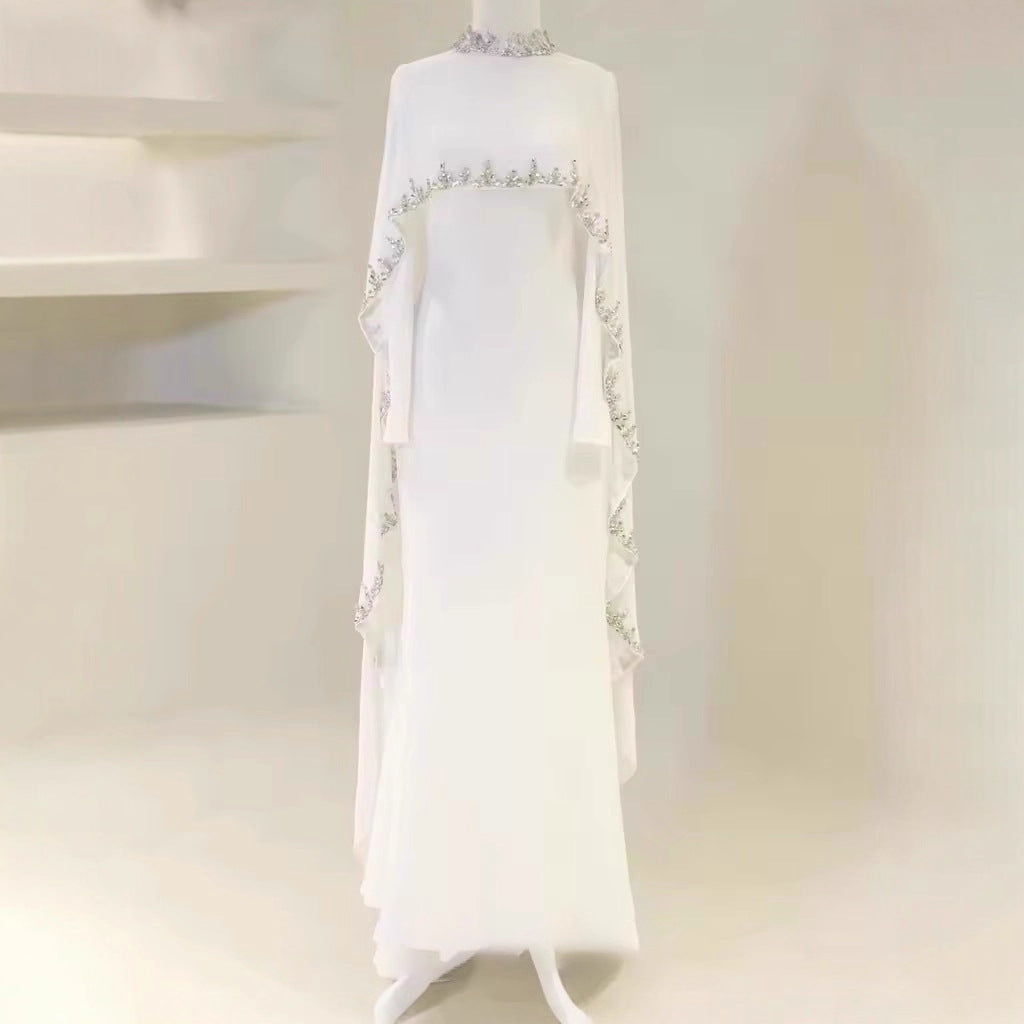 Embellished Cape Abaya
