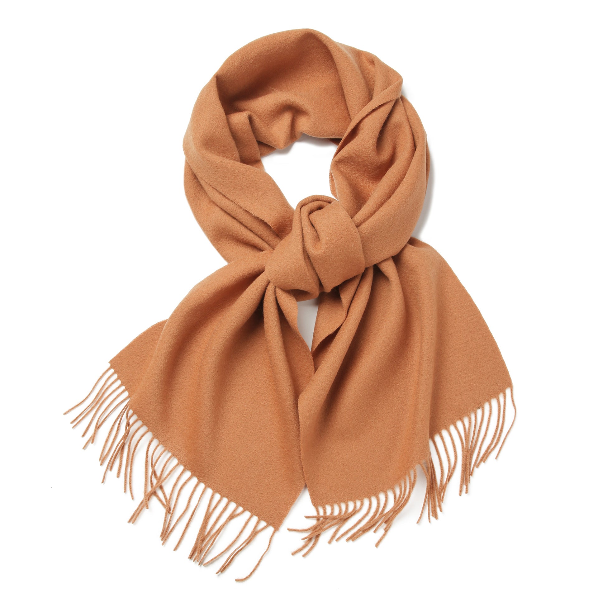 Inner Mongolia Full Wool Shawl Scarf Women's Plain Wool Scarf