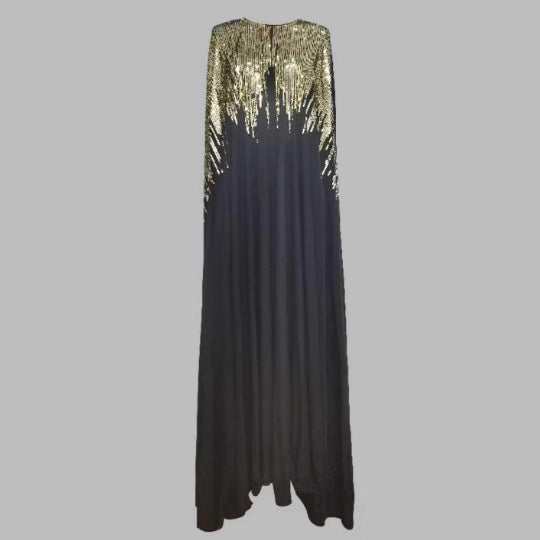 Bright Silk Abaya Dress