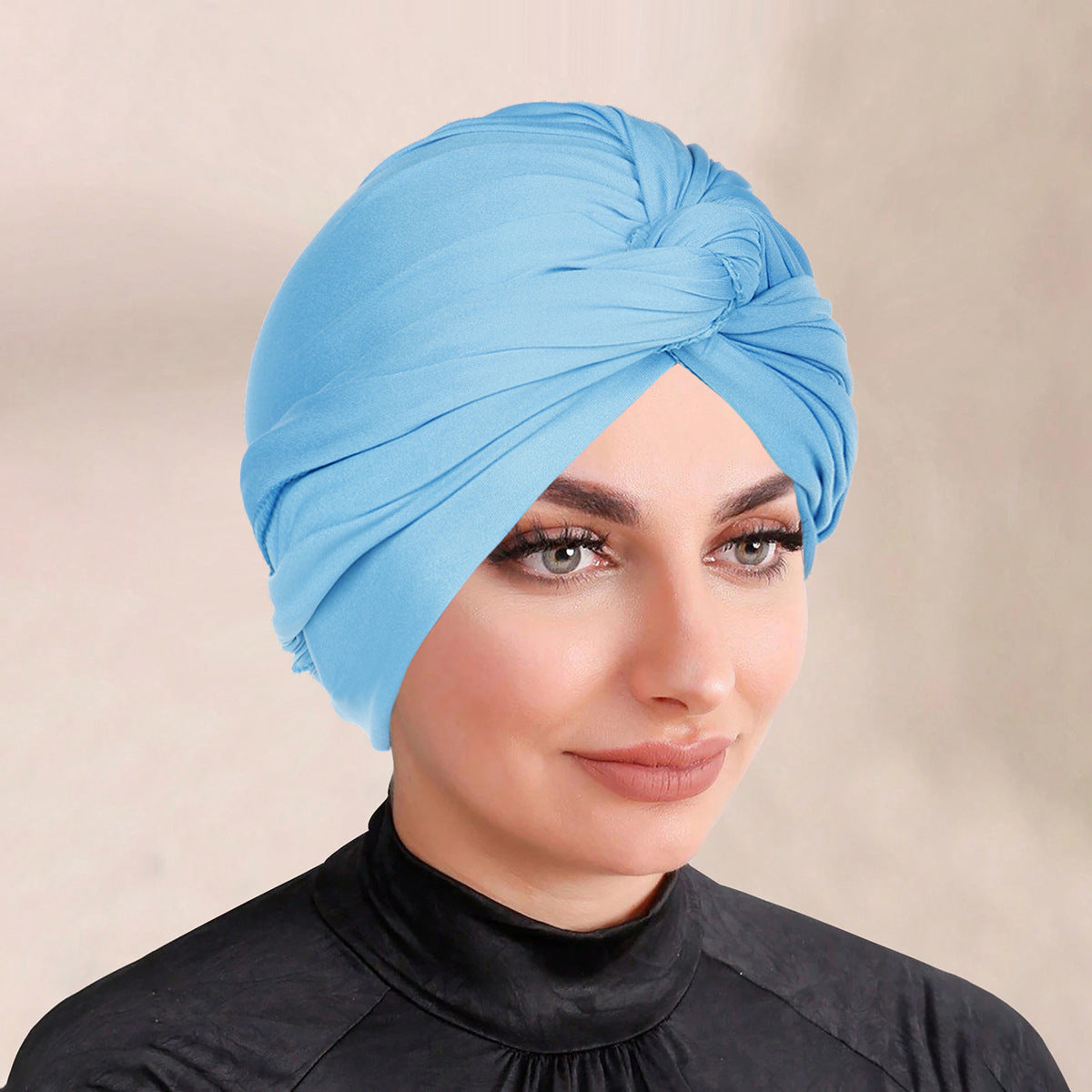 Solid-color Hijab Headscarf - Turban