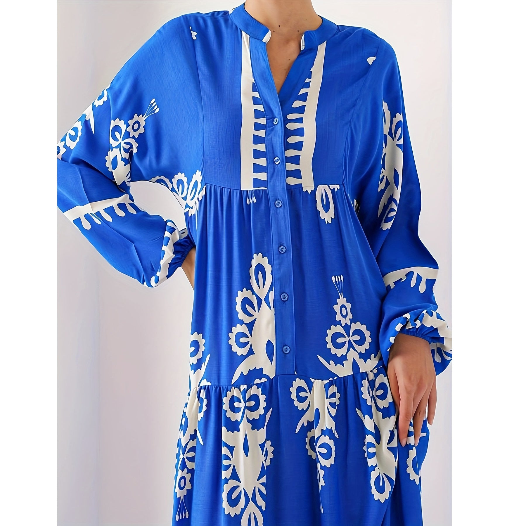 Casual Long Sleeves Minimalist Dress