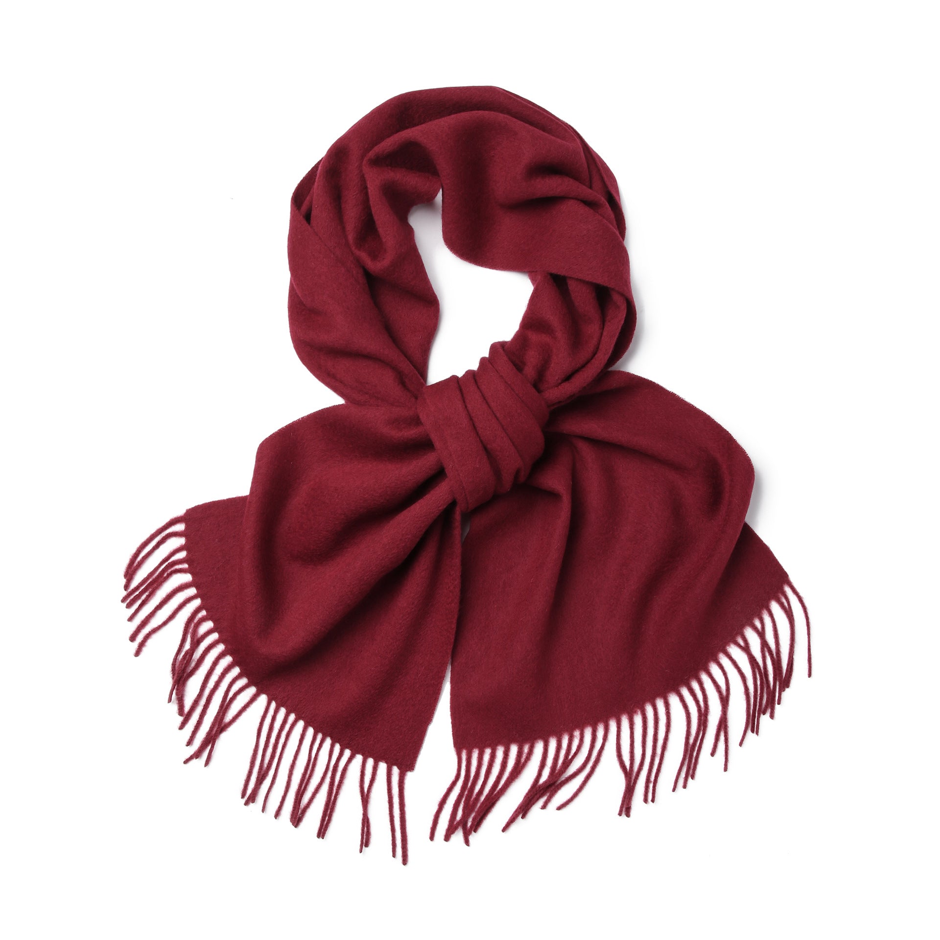 Inner Mongolia Full Wool Shawl Scarf Women's Plain Wool Scarf